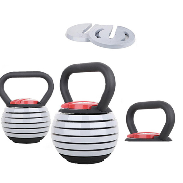 Ajustable de acero 40 lbs kettlebell Weight Set competencia