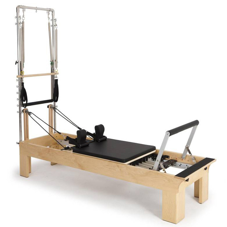 Pilates Reformer with Stainless Steel Half Trapeze