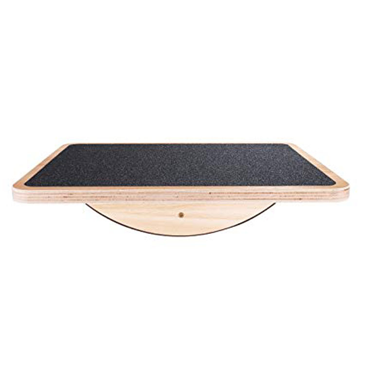 Rectángulo de madera estable Rocker Balance Board